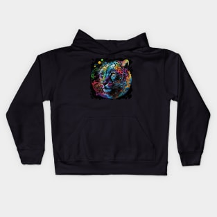 Painted leopard Kids Hoodie